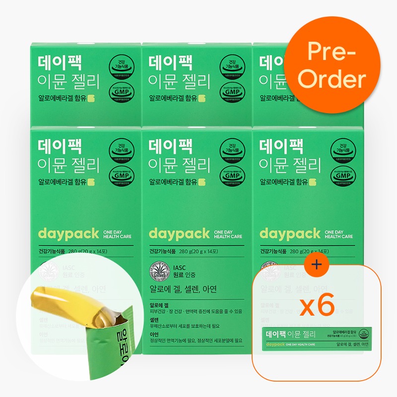 [사전예약] 데이팩 이뮨젤리 6BOX/3개월